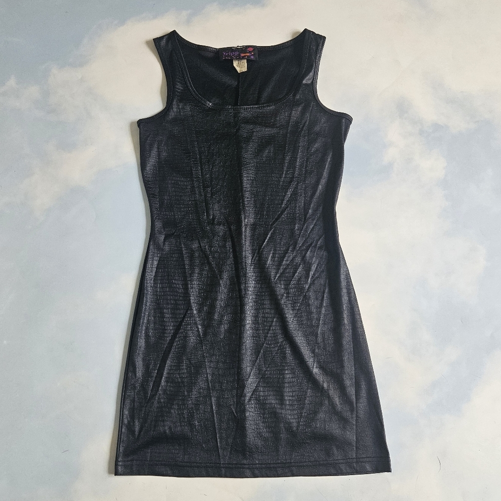 OG Tripp NYC 90s Black Sleeveless Dress Rare TRIPP Early Tripp Nyc Daang Goodman